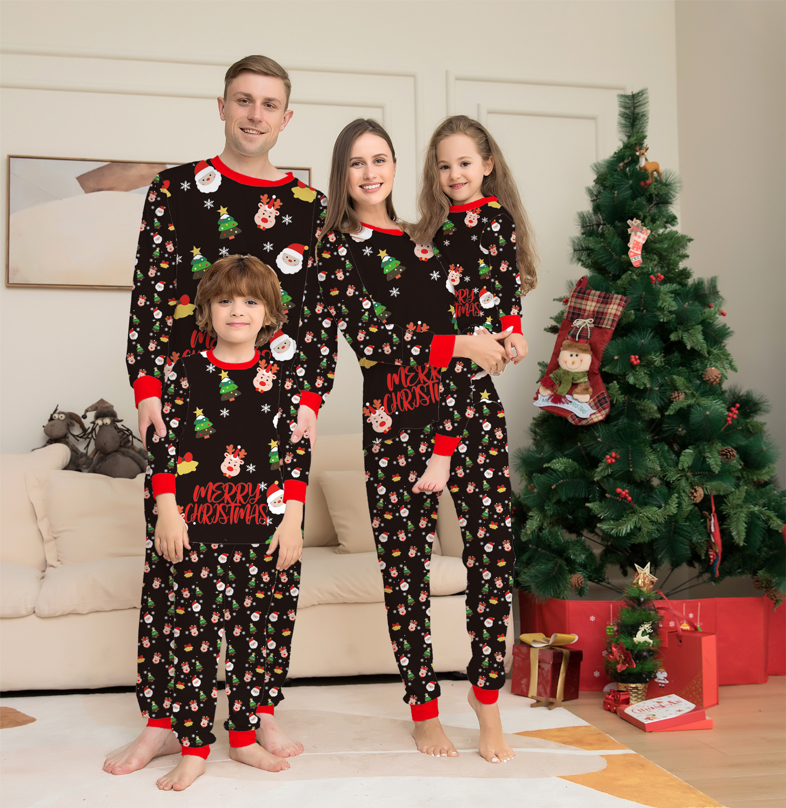 Family Christmas PJs Set37 Matching Onesies for Families