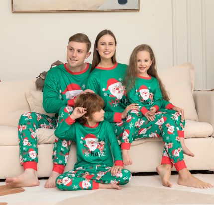Matching Kids and Adult PJs for Holidays