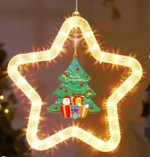 Energy-Efficient Christmas Star Lights Xmas
