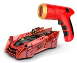 Red Remote Control Wall Climbing Car with Infrared Light and Laser