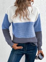 Stylish Round Neck Wool Sweater