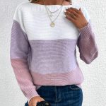 round neck sweater for women