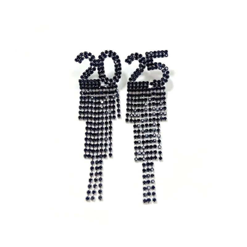 Elegant 2025 Pendant Earrings for New Year's Eve
