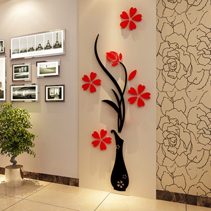 Vase Design Acrylic Wall Art