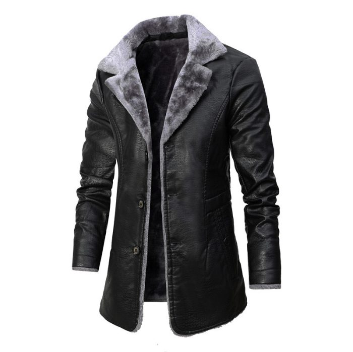 Plush Insulated Jacket for Men