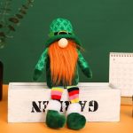 Rudolph the Red-Nosed Reindeer Embracing St. Patrick's Theme
