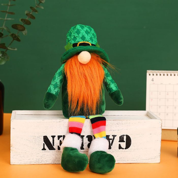 Rudolph the Red-Nosed Reindeer Embracing St. Patrick's Theme