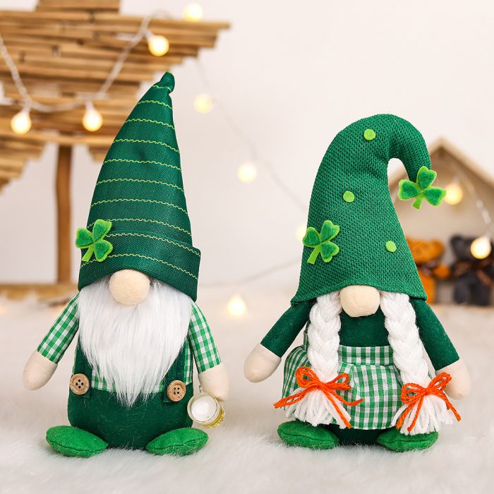St. Patrick's Day Themed Irish Guardian Doll
