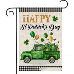 Green Leprechaun Garden Banner