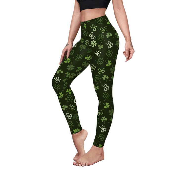 St. Paddy's Day Workout Pants for Ladies