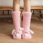 Dog-Themed Warm Socks for Ladies