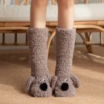 Adorable Winter Socks with Dog Designs for Her