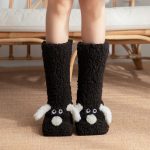 Stylish Women's Socks Featuring Cute Dogs