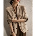Knit Sweater Cardigan in Korean Fashion