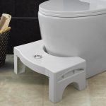 Foldable Plastic Toilet Stool