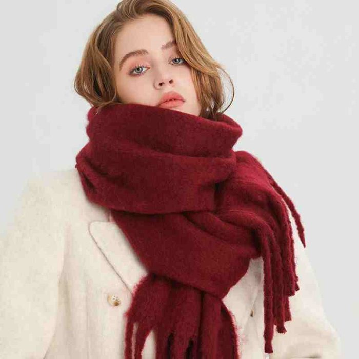 Chic Knitted Scarves for Women