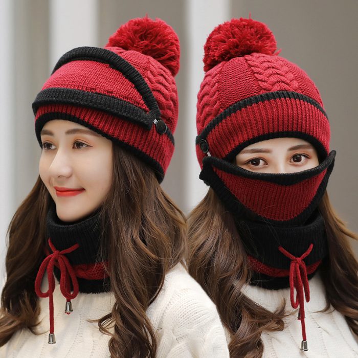 Winter Beanie and Scarf Ensemble