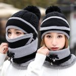 Cozy Knit Beanie and Scarf Pair