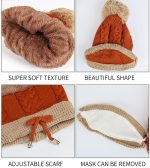 Fuzzy Beanie and Loop Scarf Collection