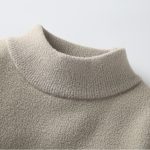 Luxurious Velvet Knit Sweater for Men