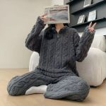 Comfortable Coral Fleece Lounge Wear for Women