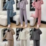 Coral Fleece Sleep Set for Women