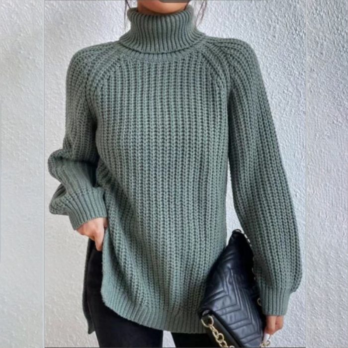 High Neck Pullover