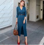 stylish women knit dress