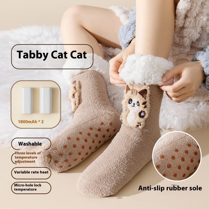 Heated Winter Socks for Cozy Feet