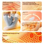 Comfortable Heated Socks for Cold Feet Relief