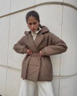 Stylish Cotton Overcoat for Women in Winter