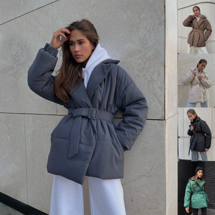 Elegant Cotton Jacket for Women’s Winter Fashion