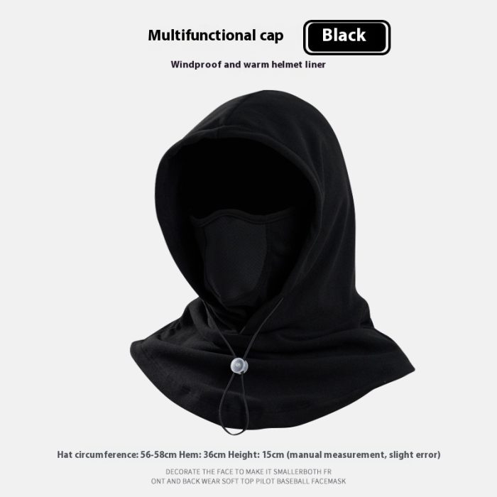 Windproof Neck Warmer with Face Mask