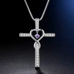 Girls cross necklace