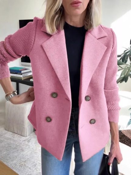 Double breasted jacket women