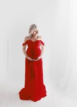 Long Maternity Gown