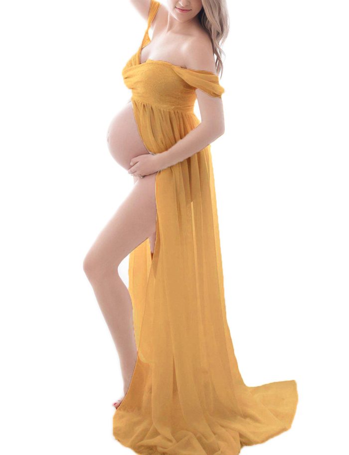 Elegant Maternity Gown