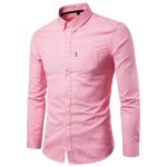 Slim fit long sleeve shirt