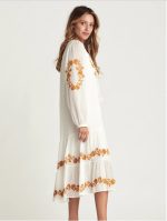 v-neck dress