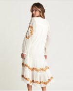 stylish v-neck dress