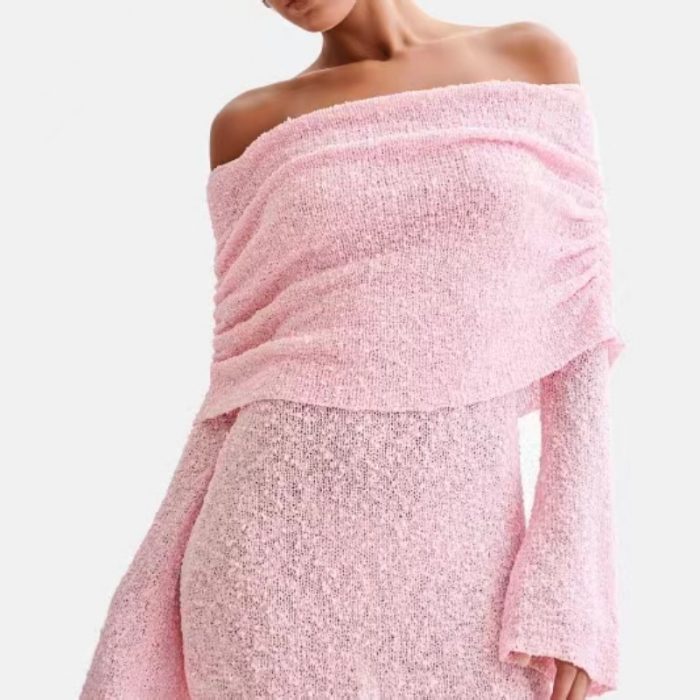 mini dress with long sleeves