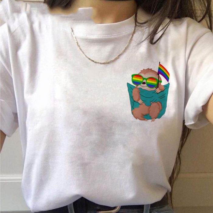 Women Kawaii Sloth Tees