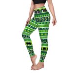St Patrick's Day fitness pants
