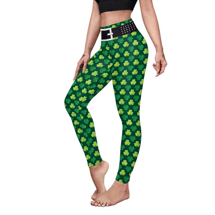 digital print fitness leggings