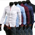 Stylish men's long sleeve shirts