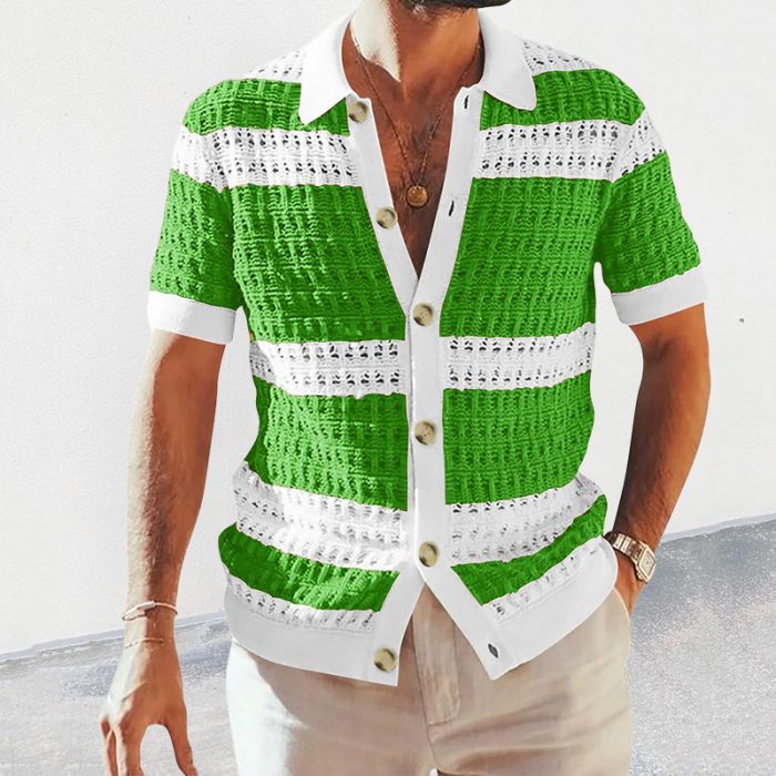 Men's short sleeve polo