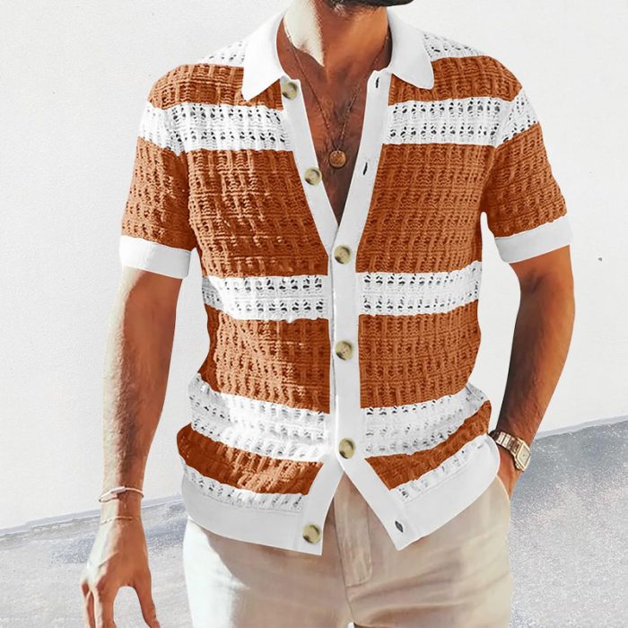 Lightweight polo for men