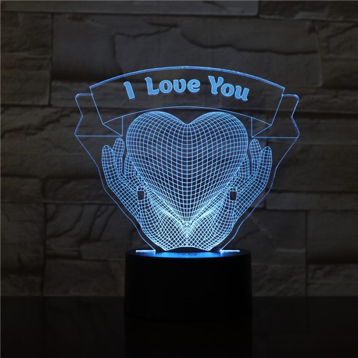 3D night light