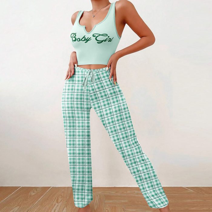 Vest and Pants Loungewear