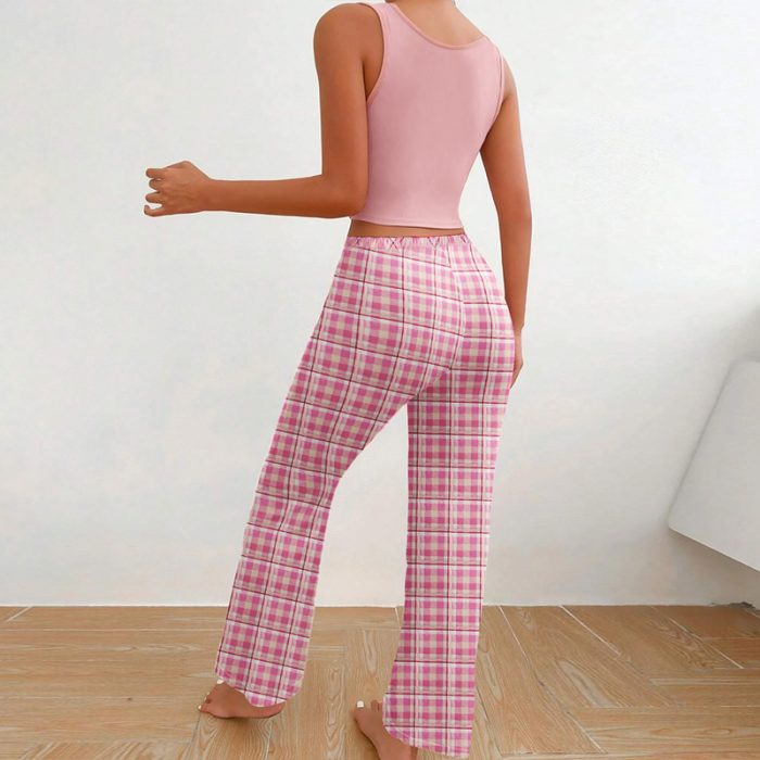 Vest Pants Home Outfit